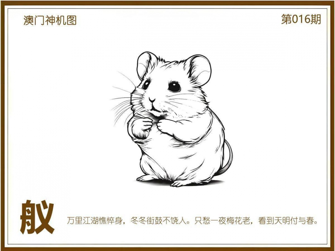 016期澳门神机图[图]